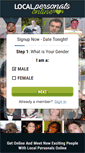 Mobile Screenshot of localpersonalsonline.com